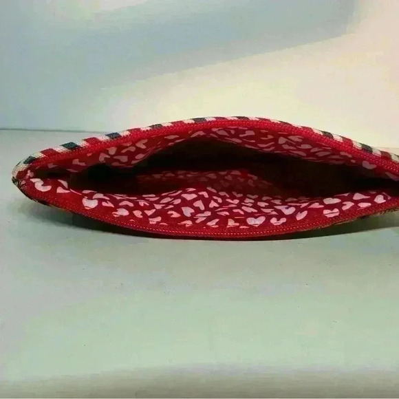 NWT Brighton First Class Airmail BRIGHTON!!! Multicolor Postcard Travel Pouch - Picture 3 of 7